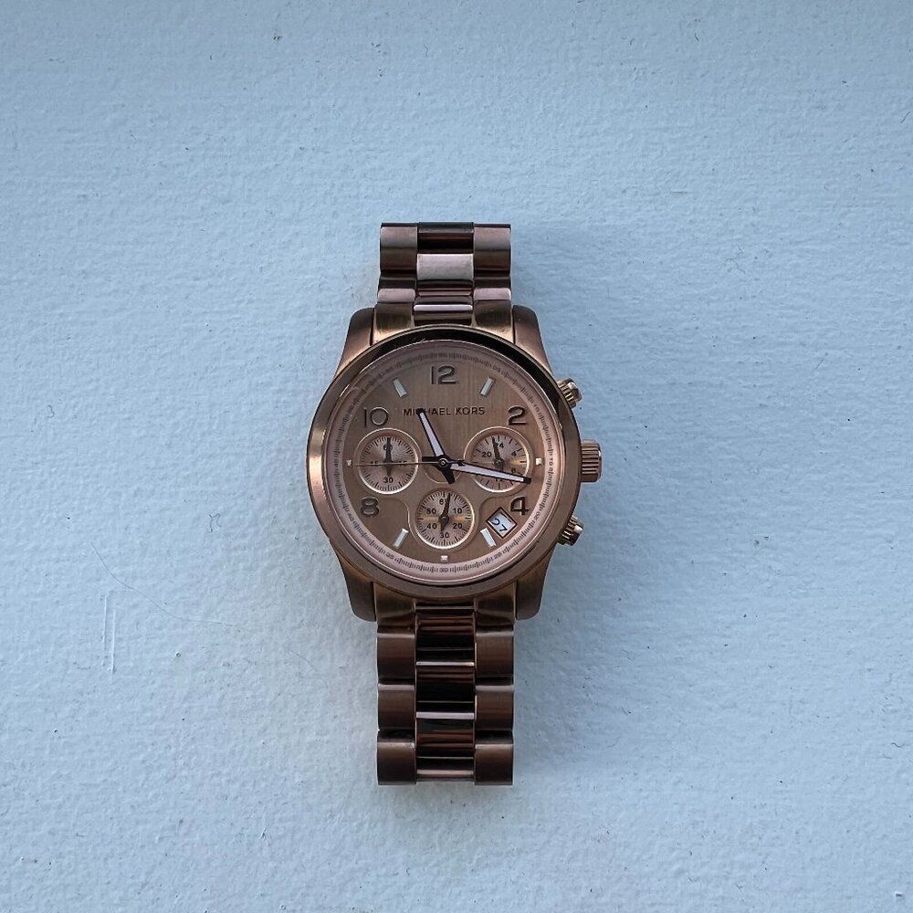 Michael Kors » Runway Rose Gold-Tone Watch